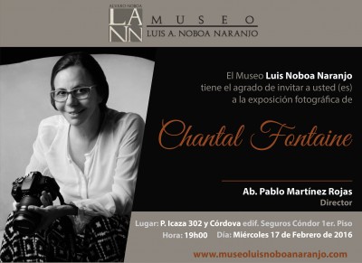 Invitacion Chantal Fontaine